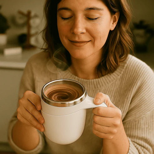 Taza Mezcladora Inteligente – Mezcla tu café en segundos