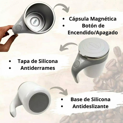 Taza Mezcladora Inteligente – Mezcla tu café en segundos