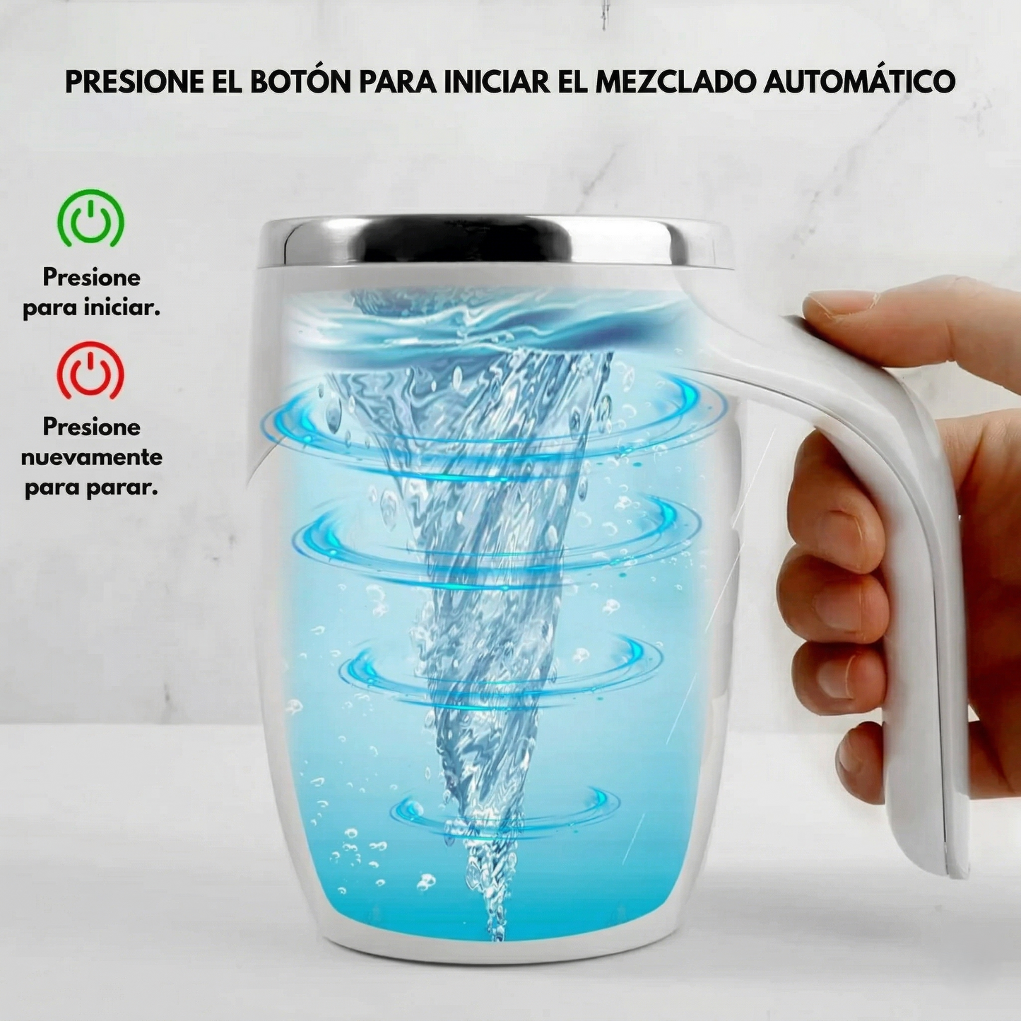 Taza Mezcladora Inteligente – Mezcla tu café en segundos