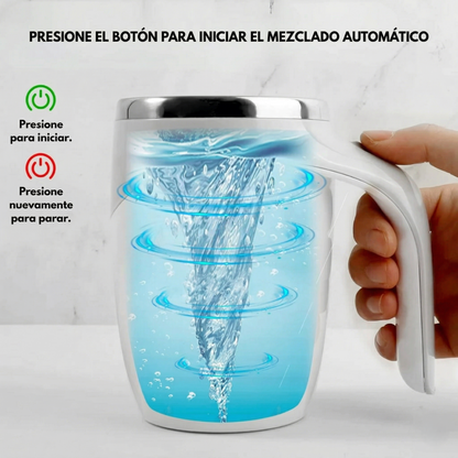 Taza Mezcladora Inteligente – Mezcla tu café en segundos